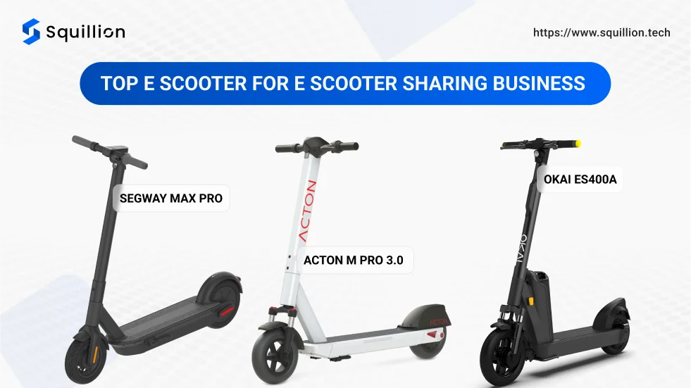 Top E Scooter For E Scooter Sharing Business