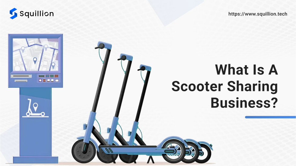 What is a scooter sharing business? 