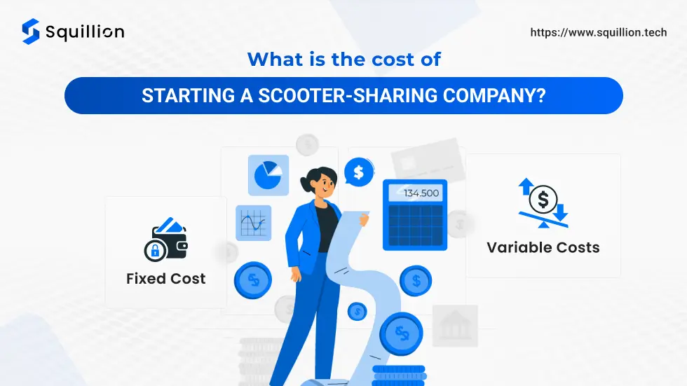 What is the cost of starting a scooter-sharing company