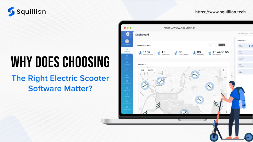 Why does choosing the right electric scooter software matter