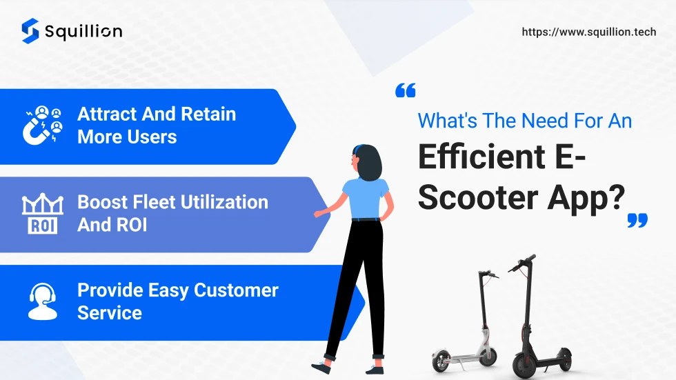 What's the need for an efficient e-scooter app_